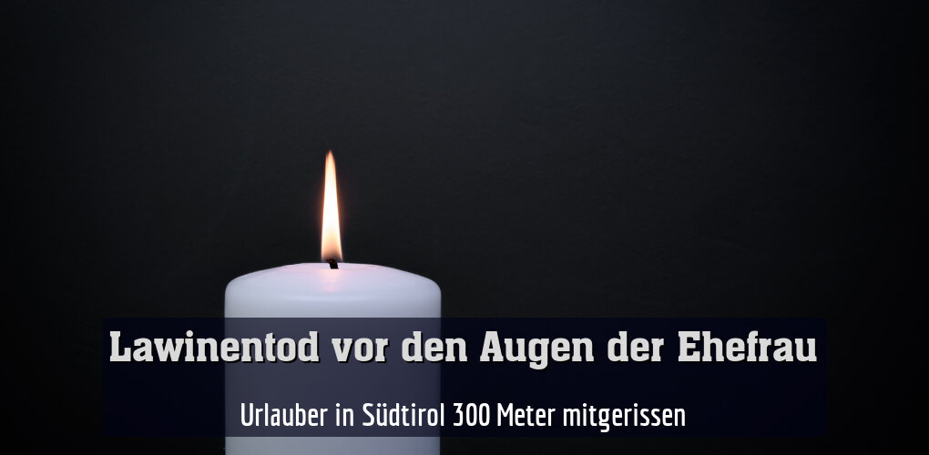 Urlauber in Südtirol 300 Meter mitgerissen