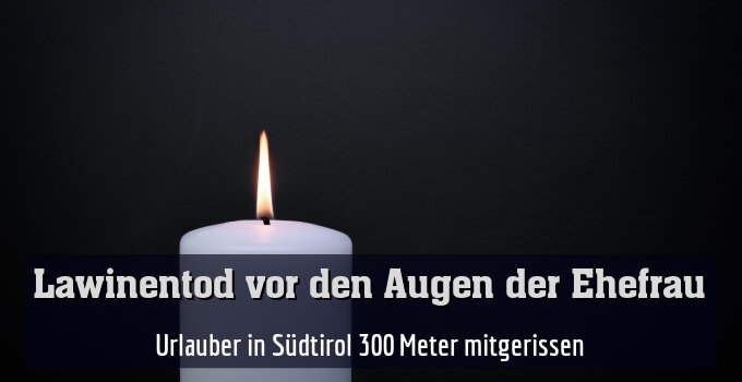 Urlauber in Südtirol 300 Meter mitgerissen