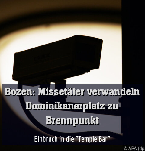 Einbruch in die "Temple Bar"