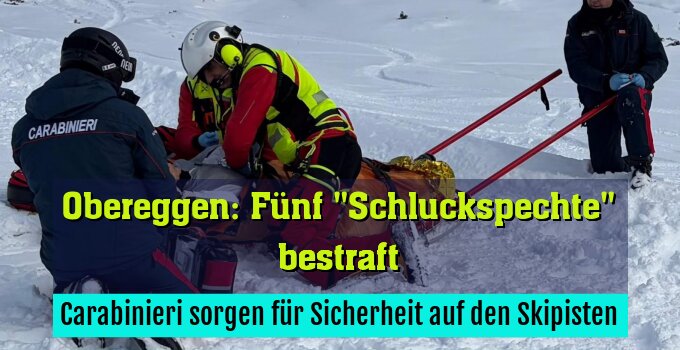 Carabinieri sorgen für Sicherheit auf den Skipisten