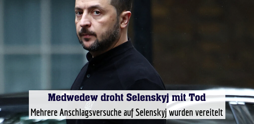 Mehrere Anschlagsversuche auf Selenskyj wurden vereitelt