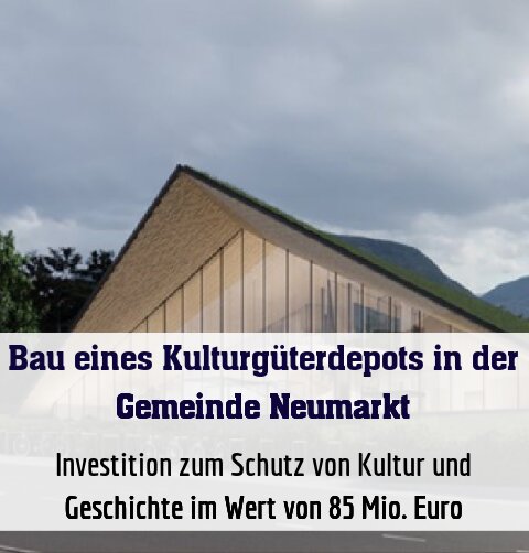 Investition zum Schutz von Kultur und Geschichte im Wert von 85 Mio. Euro