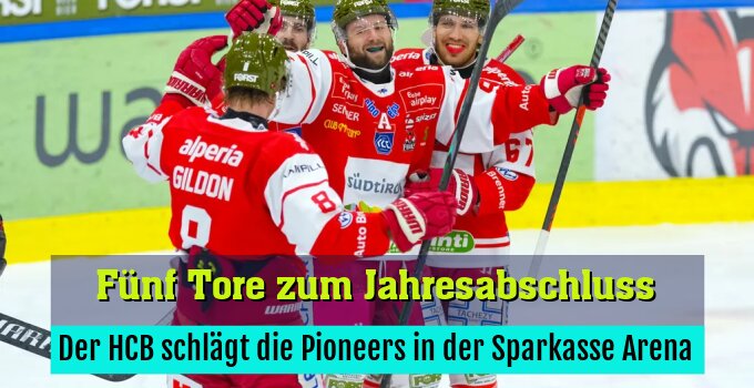 Der HCB schlägt die Pioneers in der Sparkasse Arena