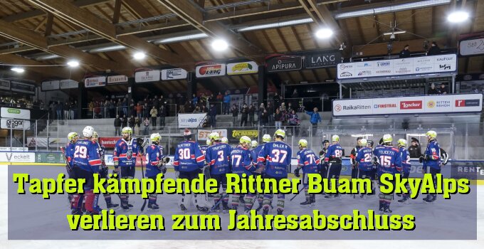 Rittner verlieren gegen die Zeller Eisbären mit 4:5 im Penaltyschießen