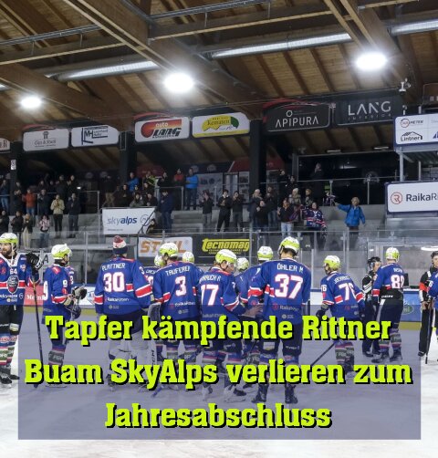 Rittner verlieren gegen die Zeller Eisbären mit 4:5 im Penaltyschießen