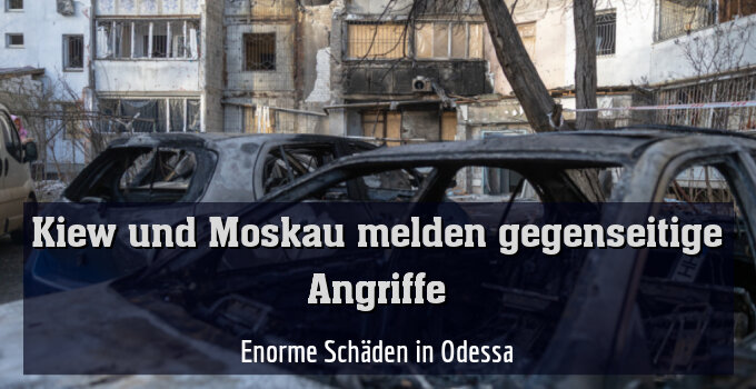 Enorme Schäden in Odessa