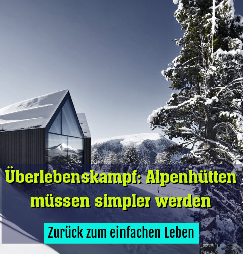 Zurück zum einfachen Leben