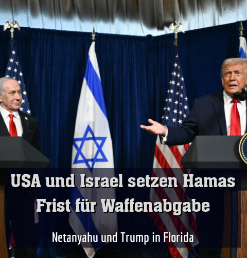 Netanyahu (li) und Trump in Florida