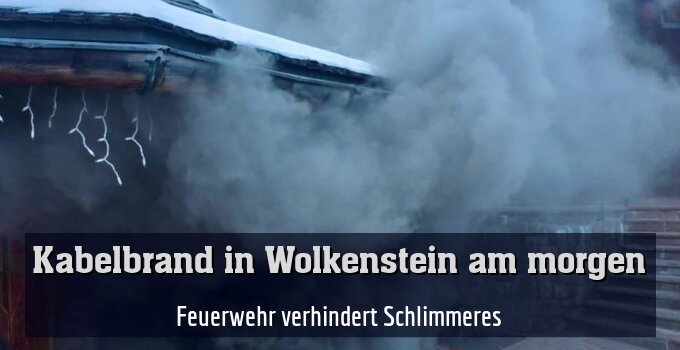 Feuerwehr verhindert Schlimmeres