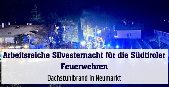 Dachstuhlbrand in Neumarkt