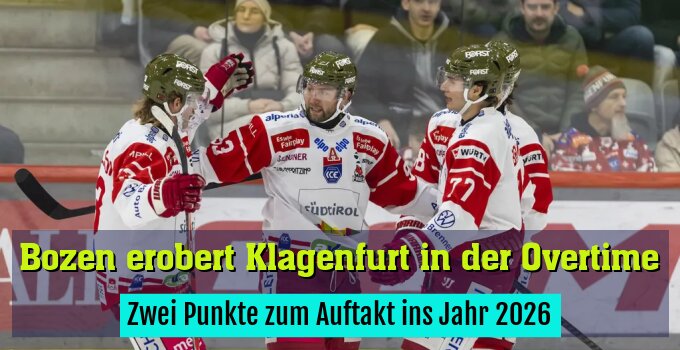 Zwei Punkte zum Auftakt ins Jahr 2026