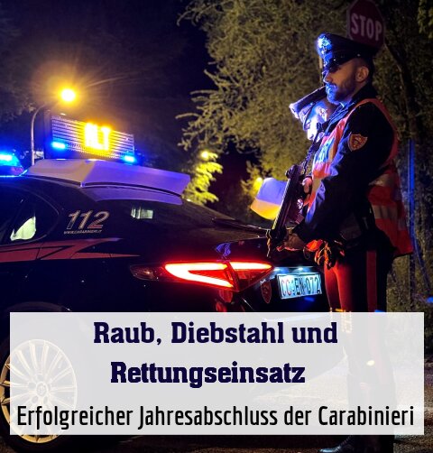 Erfolgreicher Jahresabschluss der Carabinieri