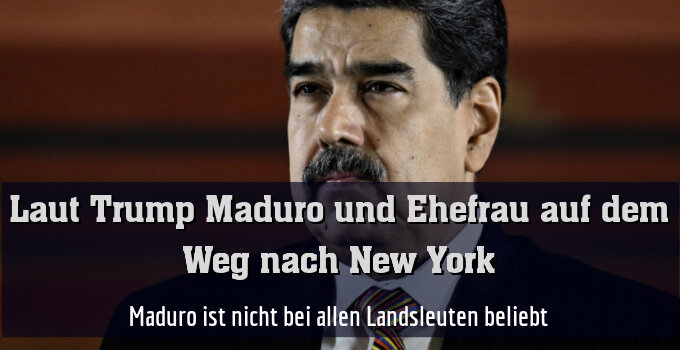 Maduro ist nicht bei allen Landsleuten beliebt