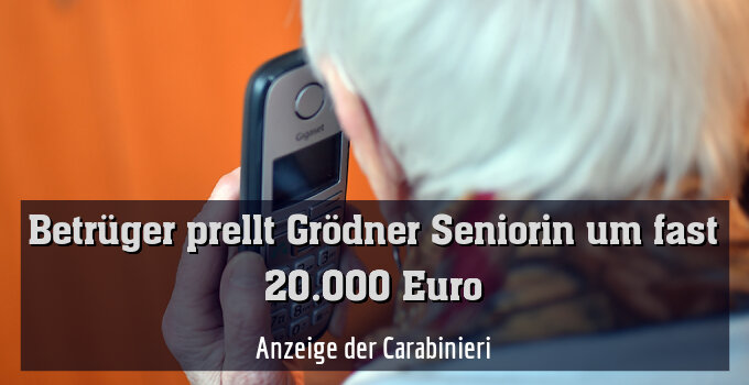 Anzeige der Carabinieri