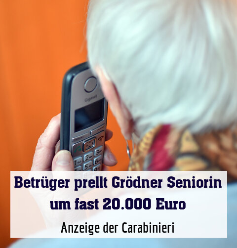 Anzeige der Carabinieri