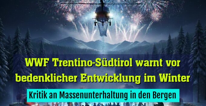 Kritik an Massenunterhaltung in den Bergen