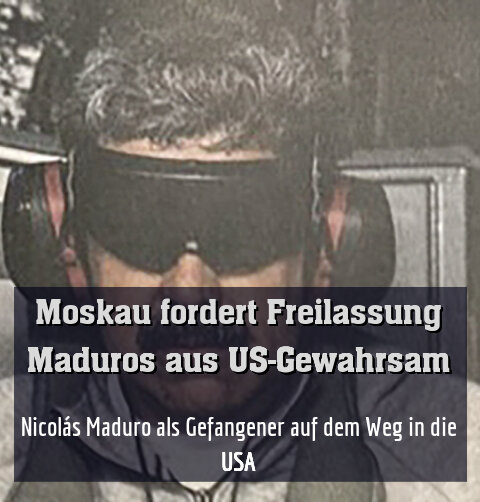 Nicolás Maduro als Gefangener auf dem Weg in die USA
