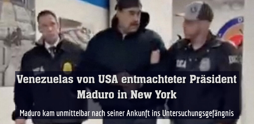 Maduro kam unmittelbar nach seiner Ankunft ins Untersuchungsgefängnis