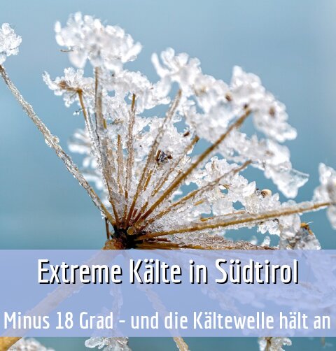 Minus 18 Grad - und die Kältewelle hält an