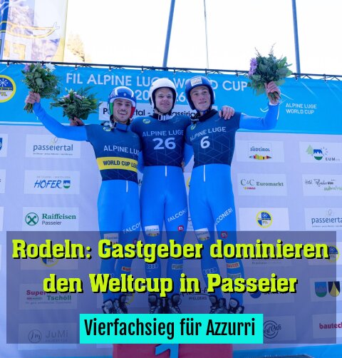 Vierfachsieg für Azzurri