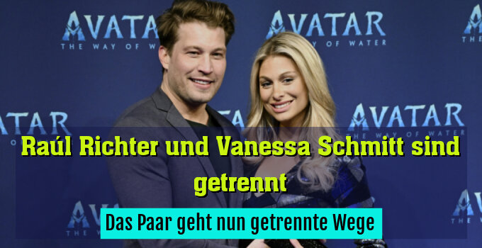 Das Paar geht nun getrennte Wege