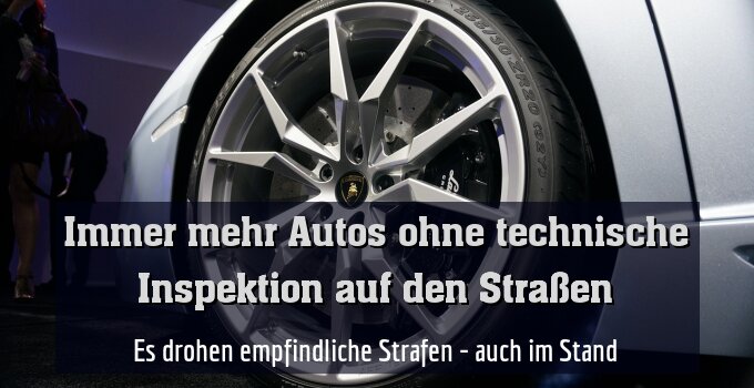 Es drohen empfindliche Strafen - auch im Stand