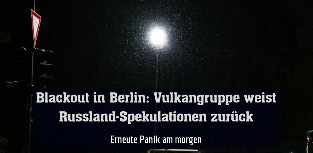 Panik brach erneut am Morgen aus