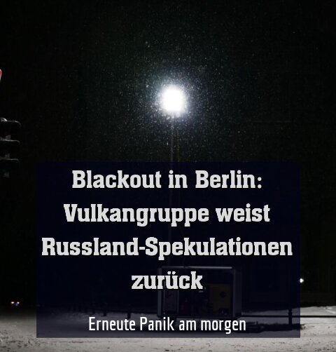 Panik brach erneut am Morgen aus