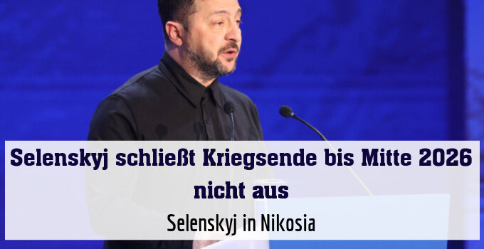 Selenskyj in Nikosia