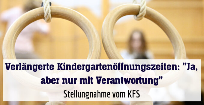 Stellungnahme vom KFS