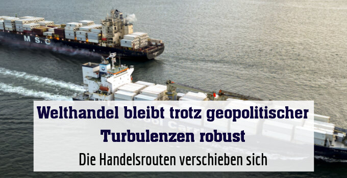 Die Handelsrouten verschieben sich
