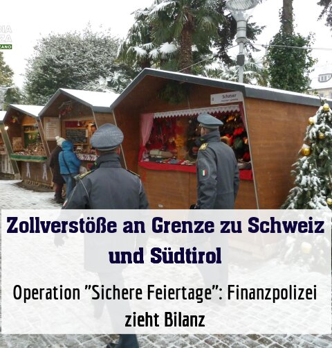 Operation "Sichere Feiertage": Finanzpolizei zieht Bilanz