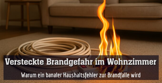 Warum ein banaler Haushaltsfehler zur Brandfalle wird