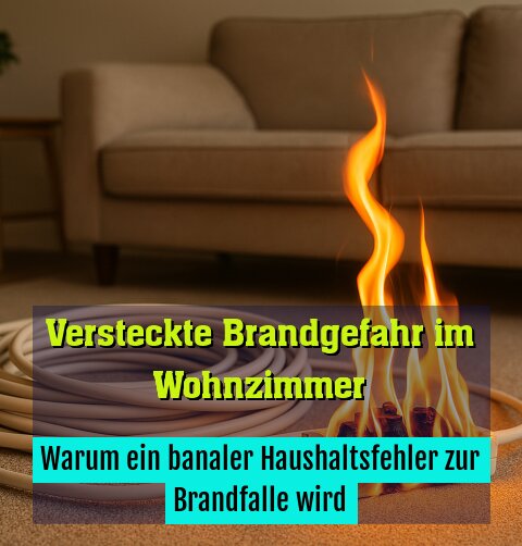 Warum ein banaler Haushaltsfehler zur Brandfalle wird