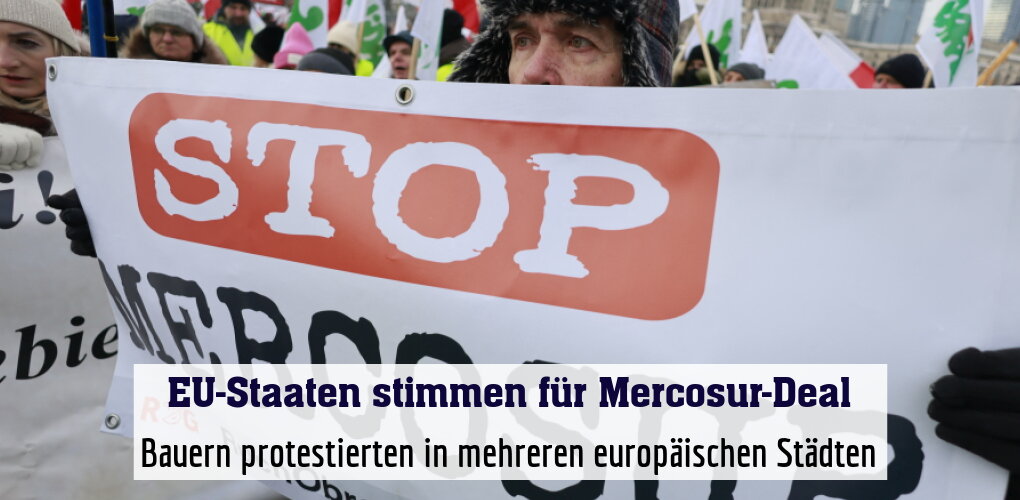 Bauern protestierten in mehreren europäischen Städten