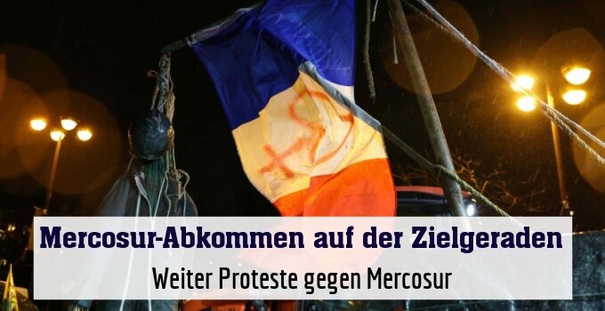 Protest gegen Mercosur