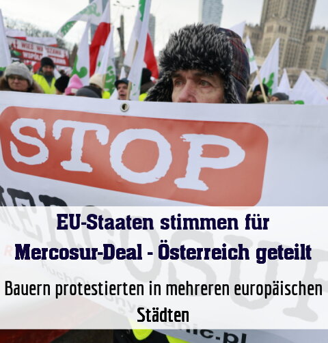 Bauern protestierten in mehreren europäischen Städten
