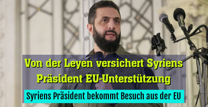 Syriens Präsident bekommt Besuch aus der EU