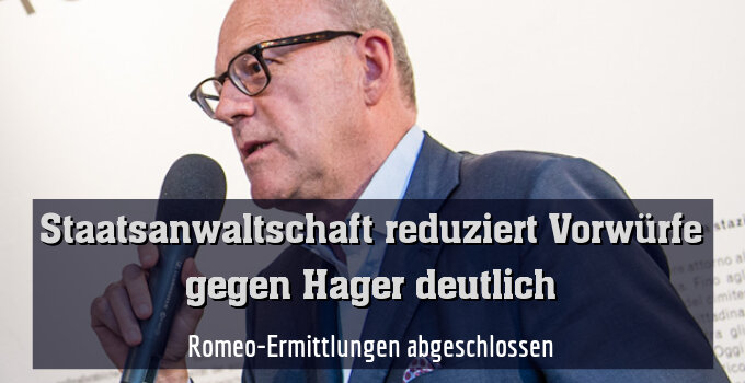 Romeo-Ermittlungen abgeschlossen