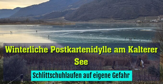 Schlittschuhlaufen auf eigene Gefahr