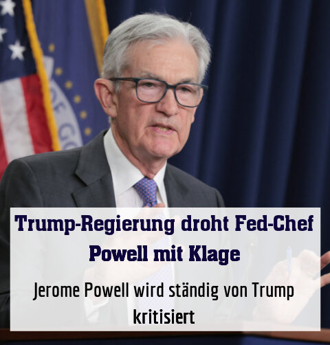 Jerome Powell wird ständig von Trump kritisiert