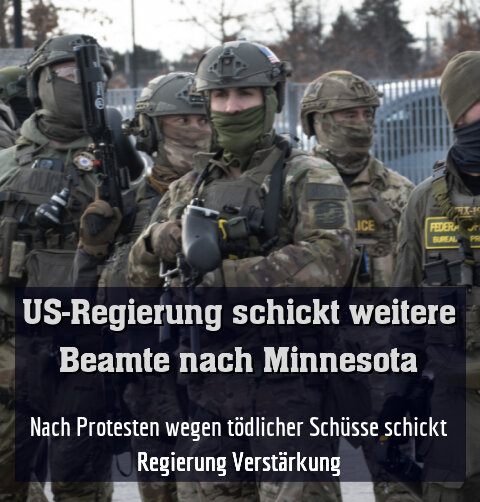 Nach Protesten wegen tödlicher Schüsse schickt Regierung Verstärkung