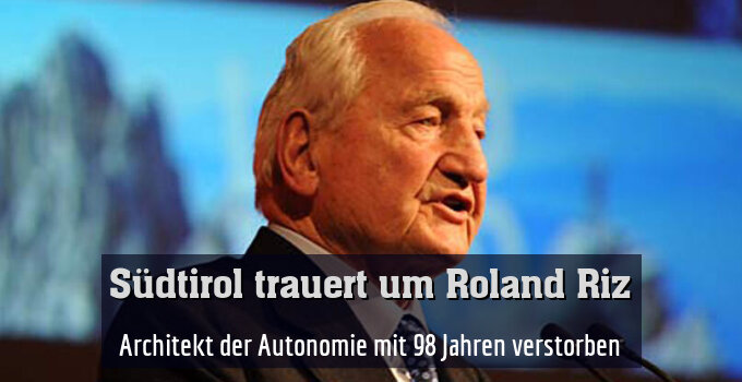 Architekt der Autonomie mit 98 Jahren verstorben