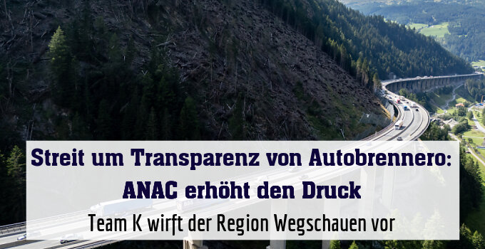 Team K wirft der Region Wegschauen vor