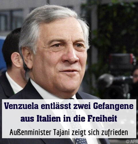 Außenminister Tajani zeigt sich zufrieden