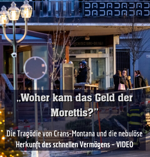 Die Tragödie von Crans-Montana und die nebulöse Herkunft des schnellen Vermögens – VIDEO
