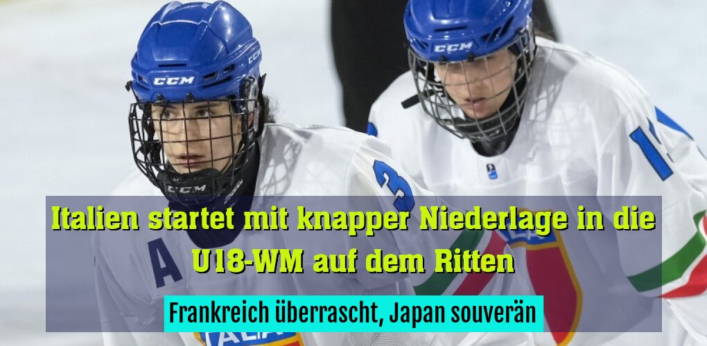 Frankreich überrascht, Japan souverän