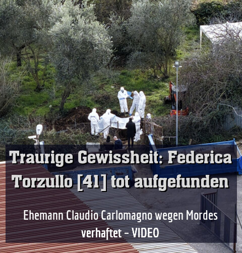 Ehemann Claudio Carlomagno wegen Mordes verhaftet – VIDEO
