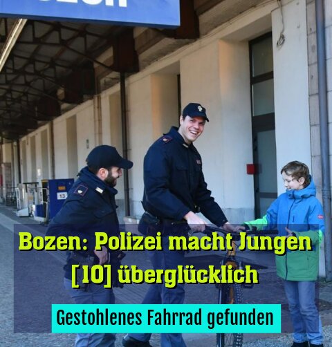 Gestohlenes Fahrrad gefunden