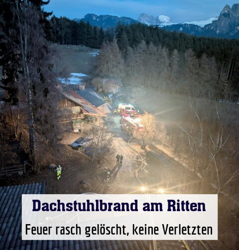 Feuer rasch gelöscht, keine Verletzten